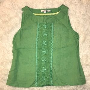 Green Boden Blouse
